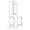 Vgradni hladilnik GAGGENAU RT289370 177,5 x 56 cm