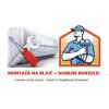 Klimatska naprava MITSUBISHI MSZ-AY25VGKP/MUZ-AY25VG+ montaža na ključ z nosilnimi konzolami!
