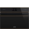 Vgradna kombinirana mikrovalovna pečica SMEG SO4602M1NR