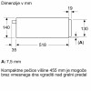 Vgradni grelni predal BOSCH BIC7101B1 Serie 8