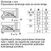 Vgradni hladilnik BOSCH KUR21VFE0 Serie 4