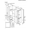 Vgradni kombinirani hladilnik ELECTROLUX ENC8MC18S