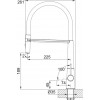 Armatura FRANKE Icon Semi-Pro Črna Mat