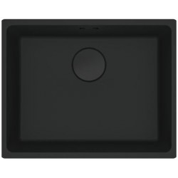 Fraganit Korita FRANKE MRG 110-52 Črna mat - Rocni ventil s crnim ventilom