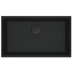 Fraganit Korita FRANKE MRG 110-72 Črna mat - Rocni ventil s crnim ventilom