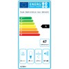 Napa FALMEC Virgola Touch inox 120 cm