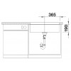 Pomivalno korito BLANCO SUBLINE 700-U 527806