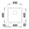 Pomivalno korito BLANCO SUBLINE 400-U 527792