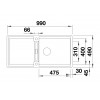 Pomivalno korito BLANCO ADIRA XL 6 S-F 527631