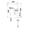 Kuhinjska pipa BLANCO LANORA-F 526181