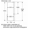 Zamrzovalnik s francoskimi vrati, 5 vrat, BOSCH KFI96AXEA Serie 6