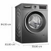Pralni stroj s polnjenjem spredaj BOSCH WGG244ZREU Serie 6